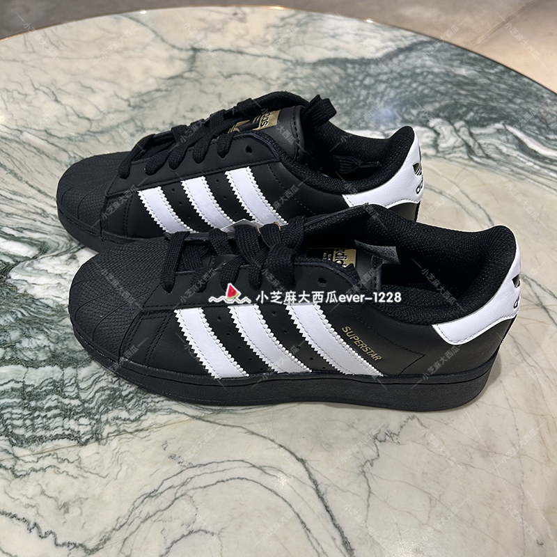 adidas三叶草厚底板鞋运动鞋