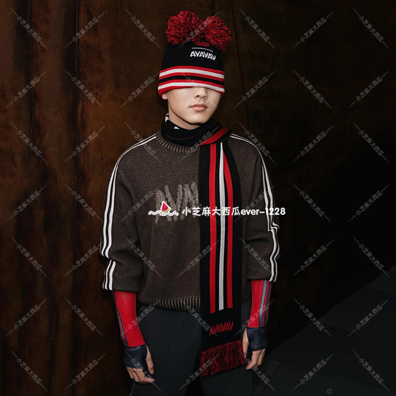 adidas三叶草舒适休闲运动针织衫