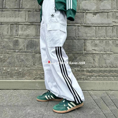 adidas三叶草休闲时尚工装裤