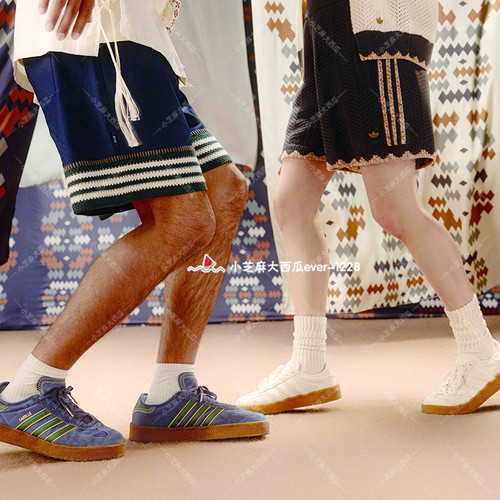 adidas三叶草运动板鞋德训鞋