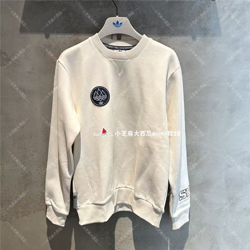 adidas三叶草运动卫衣套头衫