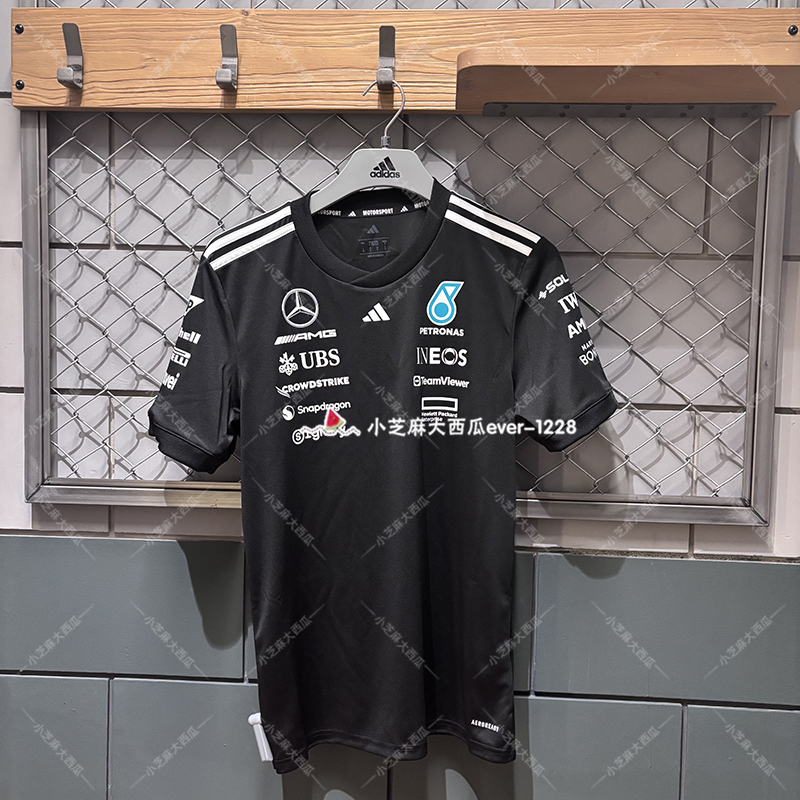 adidas阿迪达斯车队车手短袖T恤