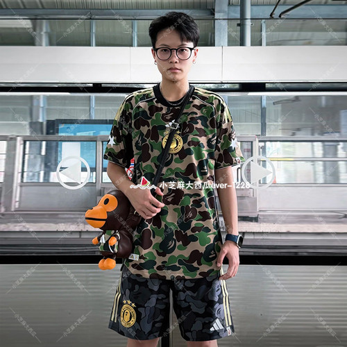 adidas阿迪达斯运动短袖球衣T恤