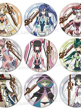 战姬绝唱徽章 Symphogear GX 立花响月读调胸章动漫周边吧唧/A