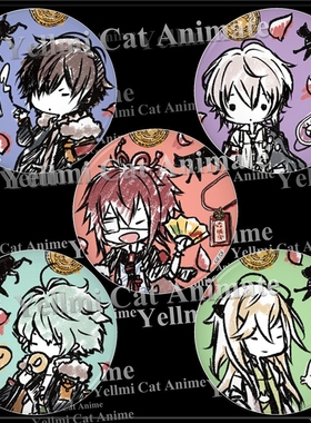 Collar×Malice项圈与恶意吧唧柳爱时冈崎契笹塚尊徽章挂件/现货D