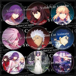 FATE系列Heavens Feel宛若天堂吧唧 动漫徽章现货间桐樱凛塞巴/I