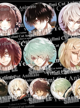 Collar×Malice项圈与恶意吧唧柳爱时冈崎契笹塚尊徽章挂件/镜子E