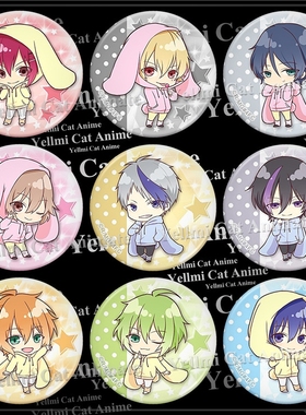 MARGINAL#4徽章动漫周边胸章/挂件/随身镜虚拟偶像Q版吧唧9款/A