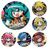 巡音 玲 KAITO MEIKO 吧唧M 初音徽章 Miku动漫胸章Q版 镜音连