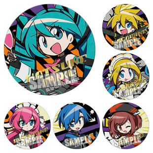 初音徽章 镜音连/玲/巡音/KAITO/MEIKO/Miku动漫胸章Q版吧唧M