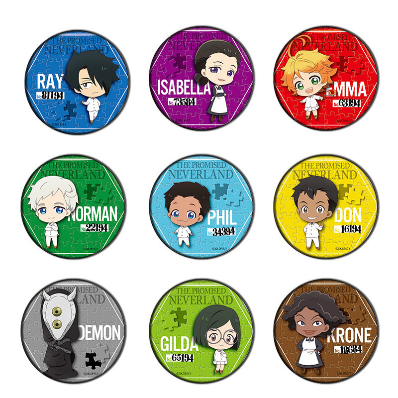 约定的梦幻岛 动漫徽章58mm胸章 二次元周边吧唧海报挂件