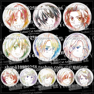 吧唧美国挂件镜子徽章现货