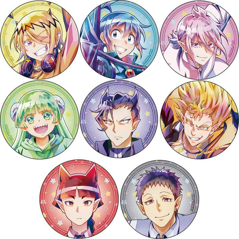 入间同学入魔了周边徽章铃木入间阿斯莫德瓦拉克吧唧挂件胸章亮膜