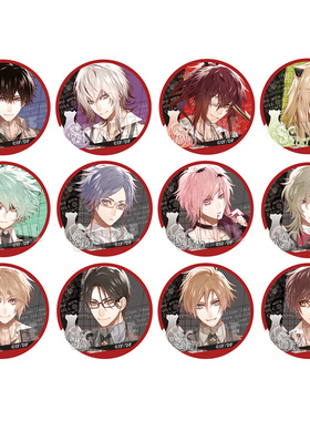 Collar×Malice徽章 项圈与恶意 冈崎契动漫游戏吧唧胸章12种/G