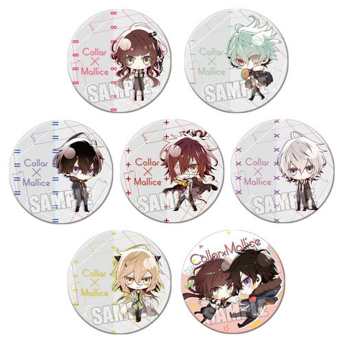Collar×Malice项圈与恶意徽章 冈崎契Q版动漫吧唧胸章7种/A