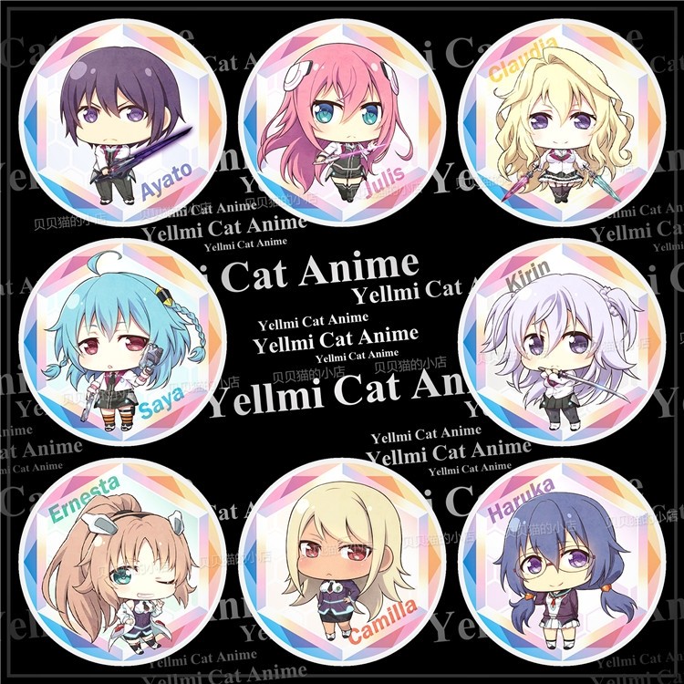 吧唧动漫胸章冰箱贴钥匙扣周边