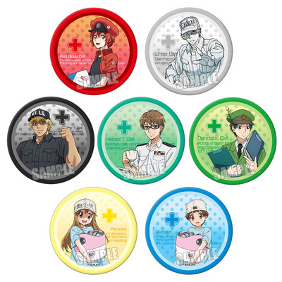 工作细胞吧唧 Cells at Work!动漫二次元 铁底徽章胸章现货I