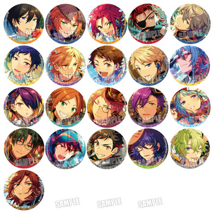 ES偶像梦幻祭吧唧 月永雷欧/濑名泉/巴日和二次元动漫徽章胸章 I