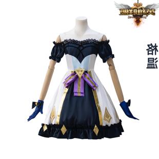 英雄联盟cos格温cosplay灵罗娃娃游戏漫展角色扮演暗黑洛丽塔套装