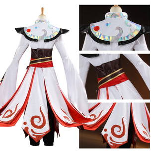 王者cos服荣耀李白原皮cosplay服装全套游戏c服提花面料二次元cos