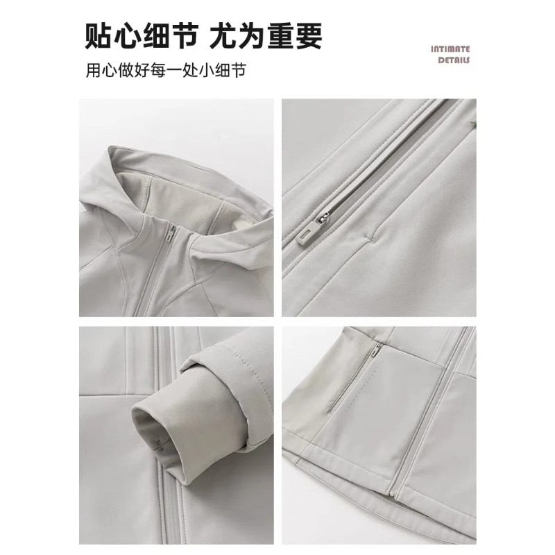 修身冲锋衣外套女款2025