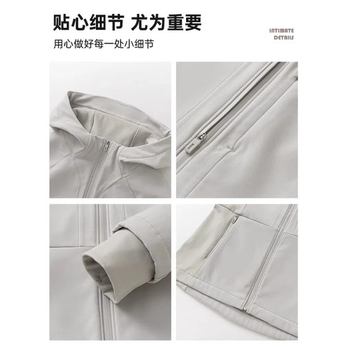 修身冲锋衣外套女款2025