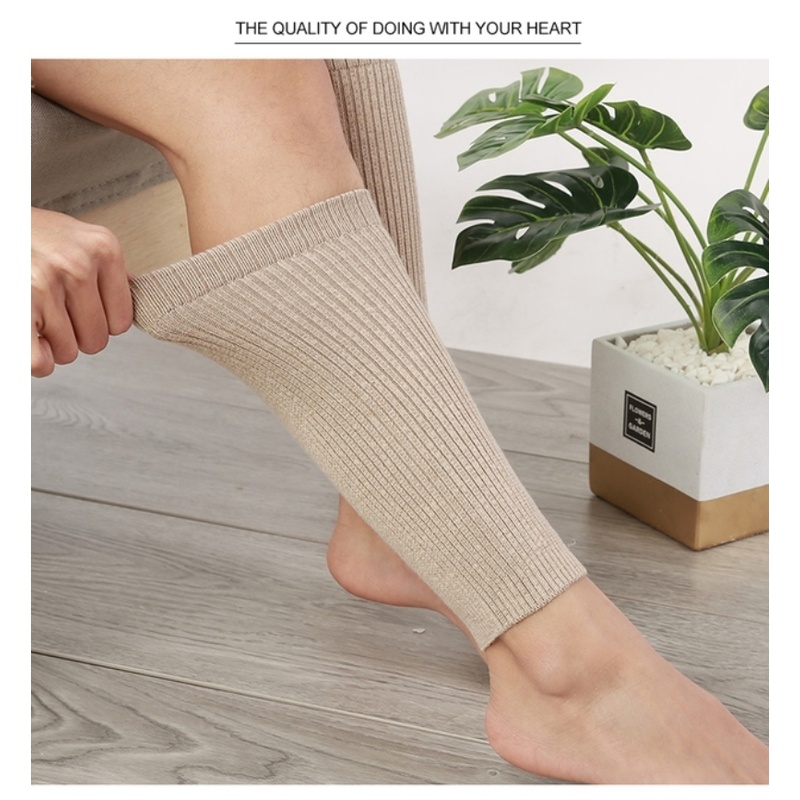 羊绒护小腿袜套护脚踝护膝盖老寒腿男女士关节运动秋冬防寒袜套