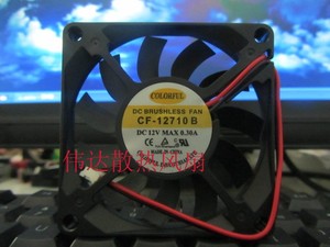 CF-12710B 7010 12V 0.30A 7cm 风扇