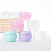 瓶面霜瓶面膜纸膜泡瓶便携式 分装 盒分装 化妆工具立体膏霜盒面膜粉