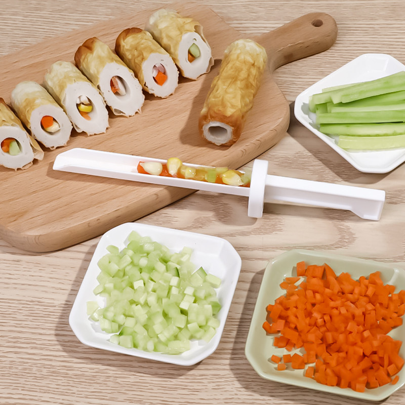 特惠清仓 日本进口注芯器鱼肠肉肠香肠加馅料灌注神器DIY模具