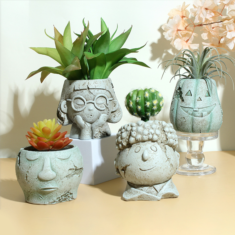 创意北欧多肉花盆植物盆栽摆件