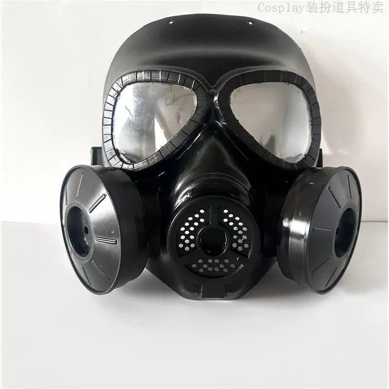 儿童玩具防毒面具cos真装备吃鸡道具模型骷髅面罩cs万圣节面罩
