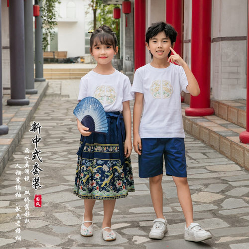 六一儿童合唱演出汉服夏装｜+