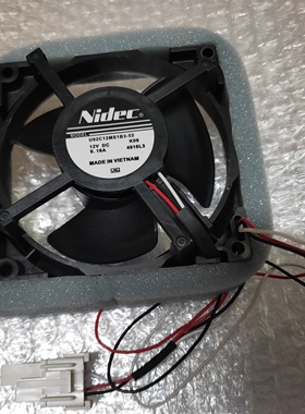 原装全新U92C12MS1B3-52冰箱冷藏散热风扇Nidec 12V 0.16A 9CM