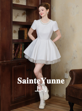 SainteYunne上与【一见倾心】贵气蓬蓬裙新品女显瘦连衣裙LQ820