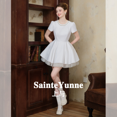 SainteYunne上与【一见倾心】贵气蓬蓬裙新品女显瘦连衣裙LQ820