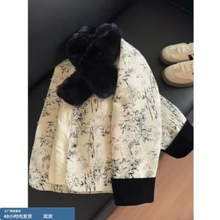 大毛领白鸭绒羽绒服女冬季2025新款轻薄版型巨好看小个子加厚短款