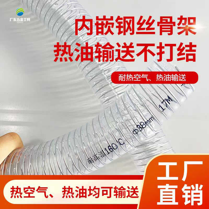 PVC耐高温160度软管广东现货