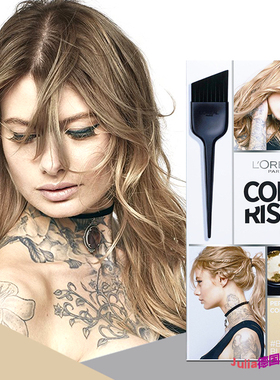 德国原装L'oreal欧莱雅colorista亚麻砂金色染发膏浅沙金色染发剂