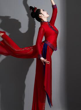 送扇子民族秧歌剧目服演出服服女2025新款胶州腰鼓打鼓扇子舞舞蹈
