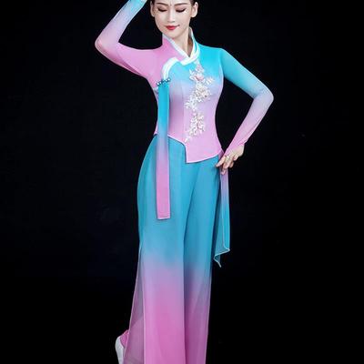 胶州秧歌舞蹈服古典舞演出服女中国风广场舞秧歌服女2025新款现代