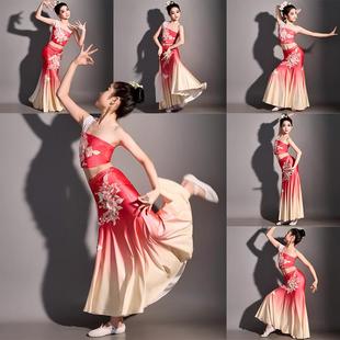 傣族舞蹈服装 幼儿独舞裙艺考剧目春灵彩云之南演出服 儿童女童新款