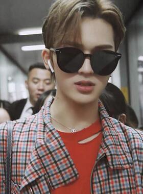 墨镜男士2024新款韩版太阳眼镜女显脸小级感偏光开车钓鱼专用