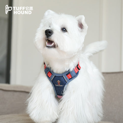 （哆唻咪专属）Tuffhound它愿狗狗防爆冲胸背带柯基牵引绳背心式