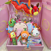 初生百日宴礼物婴儿周岁玩具礼盒新生儿套装 伴手礼满月礼高端用品