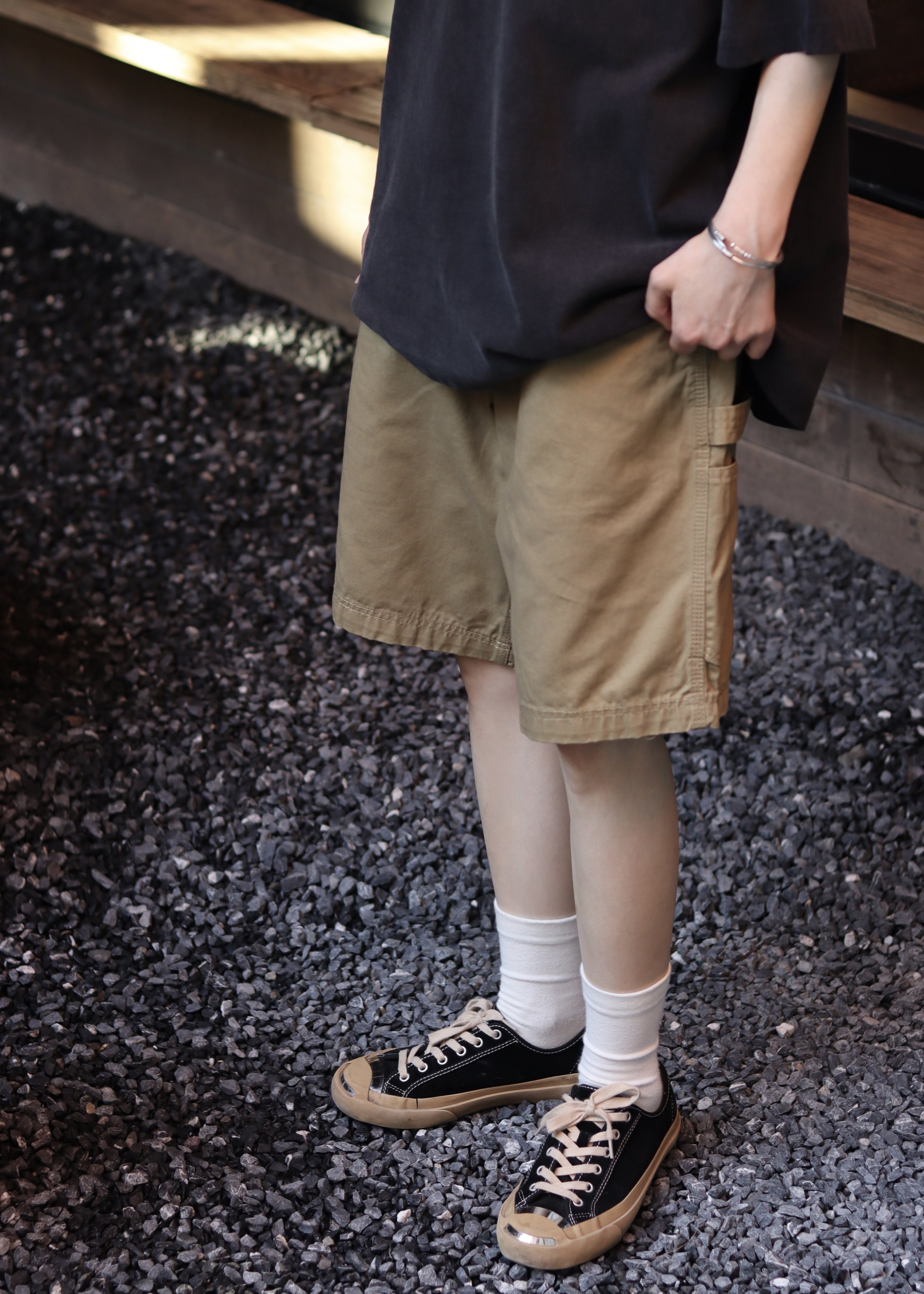 清仓福利ICEREVERIE 重磅工装短裤情侣复古百搭多口袋宽松五分裤,男装,短裤,淘宝优惠券,粉丝福利购,淘宝优惠卷