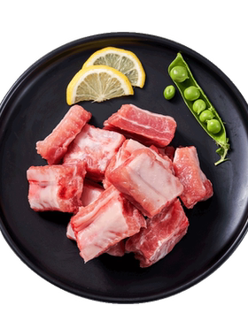 中粮家佳康冷鲜亚麻籽猪肉肋排粒