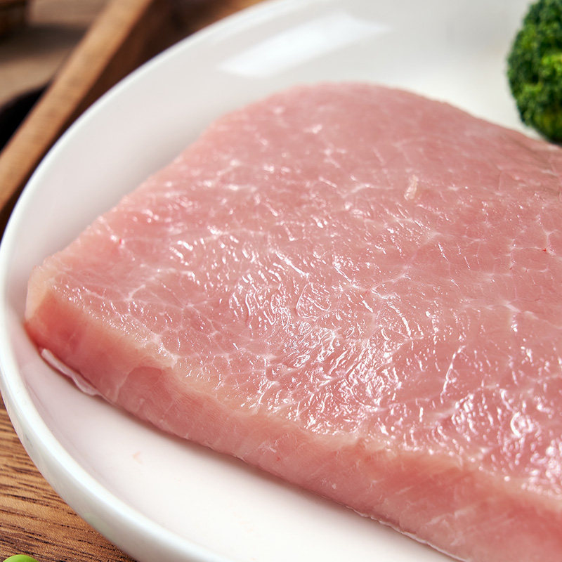 【无抗】中粮家佳康亚麻籽猪里脊340g新鲜猪肉糖醋里脊椒盐排条
