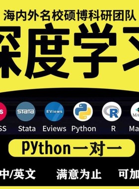 python深度学习机器优化算法代做跑编程服务代码复现指导编写接单