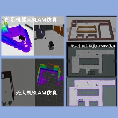 视觉SLAM/Lidar SLAM/VIO/LIO/Gazebo仿真/三维重建/项目指导代做